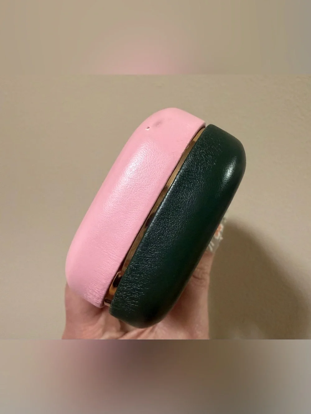 Kate Spade pink hard-shell eyeglass case